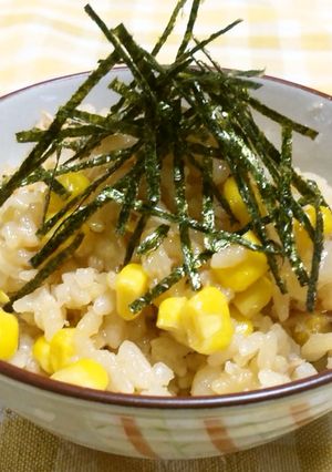 レンジで手軽な炊き込みご飯(茶碗6杯分)-レシピのメイン写真
