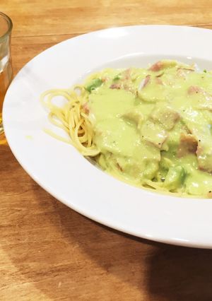 とろとろ～♪アボカドクリームパスタ-レシピのメイン写真
