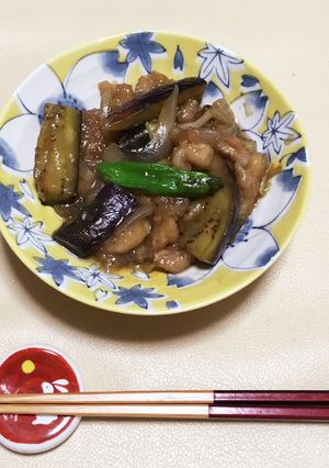 豚肉と茄子の生姜煮-レシピのメイン写真