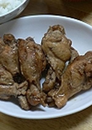 油も砂糖も使わない♪手羽元の酢醤油煮-レシピのメイン写真