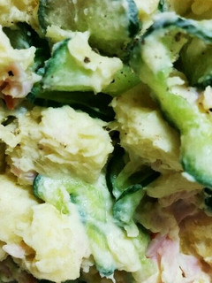簡単おかず☆さつまいもでポテトサラダ☆-レシピのメイン写真