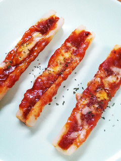 ちくわのミートソースチーズ焼き-レシピのメイン写真