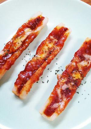 ちくわのミートソースチーズ焼き-レシピのメイン写真