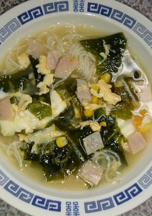 コンソメにゅうめん-レシピのメイン写真
