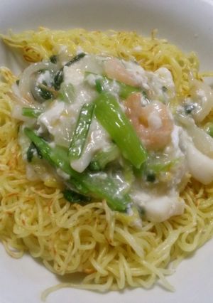 白いあんかけ焼きそば-レシピのメイン写真