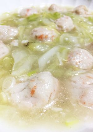 かにすりみとキャベツのふわふわあんかけ♪-レシピのメイン写真