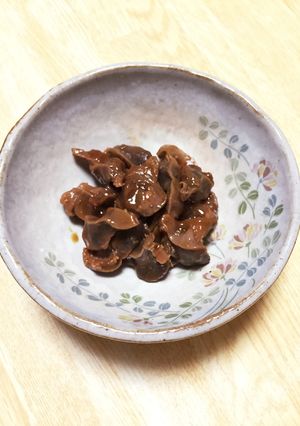 鳥レバーと砂肝煮-レシピのメイン写真