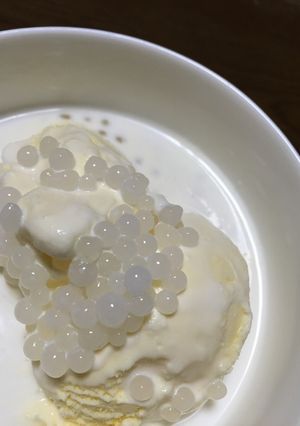 簡単☆タピオカココナッツミルクアイス-レシピのメイン写真