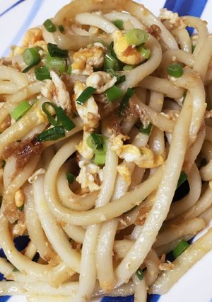 節約✨ひとりランチに！醤油焼うどん！-レシピのメイン写真