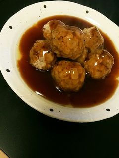 簡単絶品!レンジだけで!中華風肉団子-レシピのメイン写真