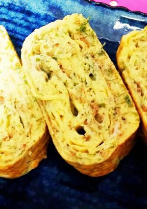 ふっくら中華卵焼き☆つまみ＆弁当に-レシピのメイン写真