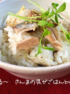 ❋生姜香る❋さんまの混ぜごはん-レシピのメイン写真