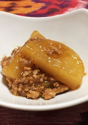 食欲そそる！大根のそぼろあんかけ♪-レシピのメイン写真