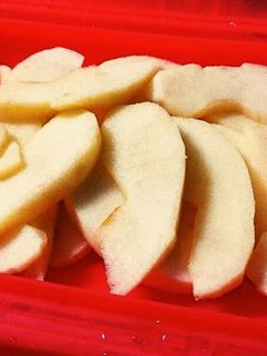ルクエで温りんご-レシピのメイン写真