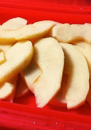 ルクエで温りんご-レシピのメイン写真