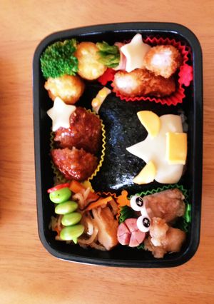 キャラ弁 妖怪 ロボニャン28号-レシピのメイン写真