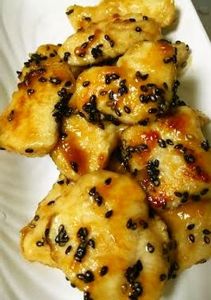 鶏胸肉のオイスター照り焼き-レシピのメイン写真