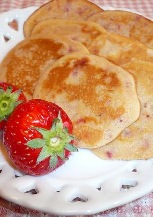 いちごのパンケーキ♪-レシピのメイン写真