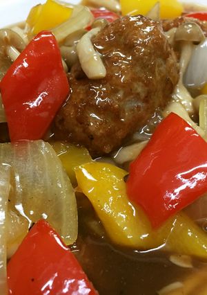 肉だんごとろり甘酢あん-レシピのメイン写真