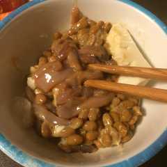 納豆豆腐に塩辛混ぜ-レシピのメイン写真