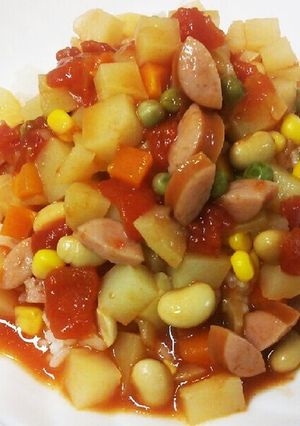 なんちゃってトマトスープリゾット-レシピのメイン写真