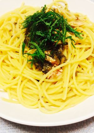 高菜の和風ペペロンチーノ風-レシピのメイン写真