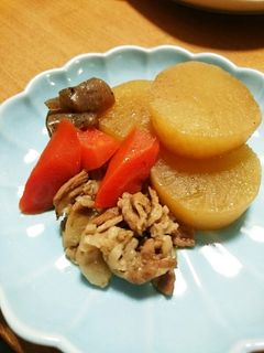 大根&豚バラのテリテリ煮-レシピのメイン写真