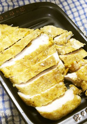スパイシーカレーの一夜漬けヘルシーチキン-レシピのメイン写真