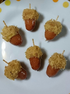 お弁当に☆可愛いどんぐりウインナー-レシピのメイン写真