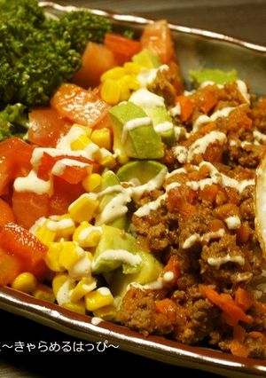 コストコ牛挽肉でタコライス！簡単-レシピのメイン写真