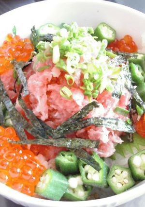 ネギトロ丼-レシピのメイン写真
