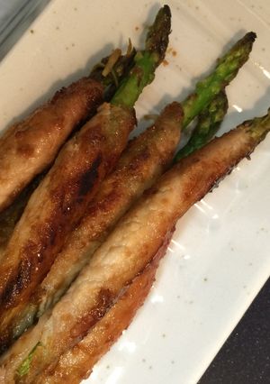 スタミナ源のタレでアスパラの豚肉巻き-レシピのメイン写真