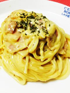 濃厚カルボナーラ-レシピのメイン写真