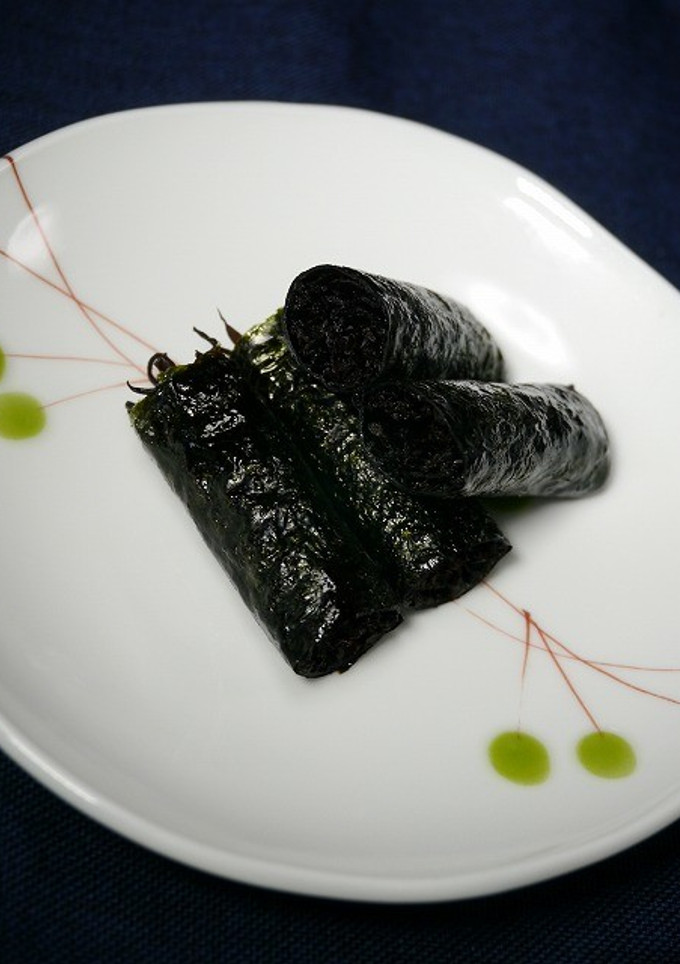 お弁当に！簡単ひじき煮の海苔巻き-レシピのメイン写真