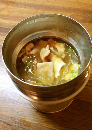 フードコンテナ用レシピ♪あんかけ豚丼-レシピのメイン写真