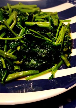 空芯菜のにんにく炒め-レシピのメイン写真