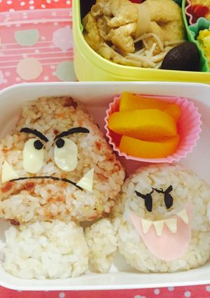 簡単!キャラ弁!マリオのクリボー♡テレサ-レシピのメイン写真