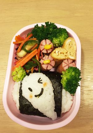 簡単！おばけちゃん弁当♪ハロウィン♪-レシピのメイン写真