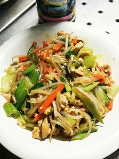 もやしと残り野菜のピリ辛炒め-レシピのメイン写真