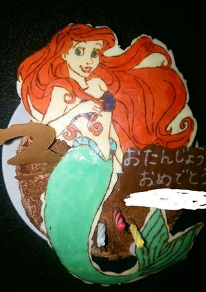 キャラチョコの色付け-レシピのメイン写真