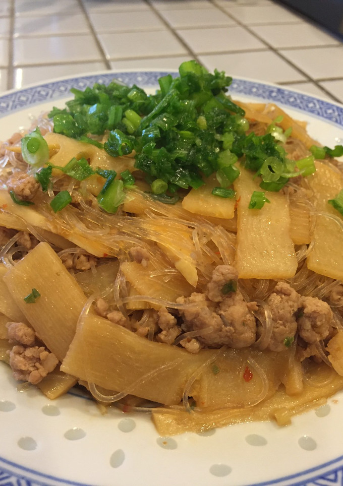 豚ひき肉と春雨の豆板醤炒め-レシピのメイン写真