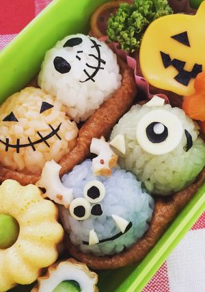 ❁キャラ弁❁おいなりモンスターズインク❁-レシピのメイン写真