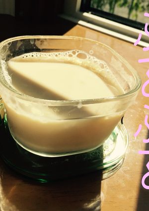 レンジでOK！簡単豆乳プリン-レシピのメイン写真