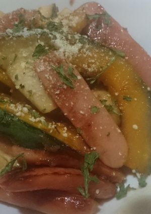 かぼちゃのドレッシング炒め♪(*^^*)-レシピのメイン写真