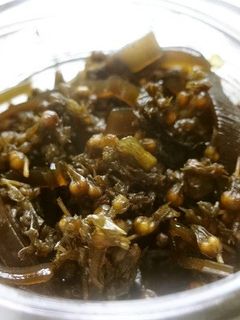 ご飯がすすむ♪シソの実と昆布の佃煮-レシピのメイン写真
