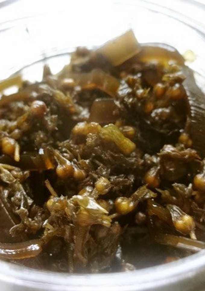ご飯がすすむ♪シソの実と昆布の佃煮-レシピのメイン写真