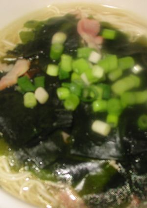 わかべーを使った、あっさりにゅうめん-レシピのメイン写真