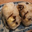 *塩昆布deチーズとしらすのおにぎり*