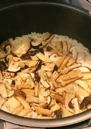 かんたん松茸ご飯-レシピのメイン写真