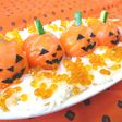 【ハロウィン】サーモンで簡単手まり寿司♪